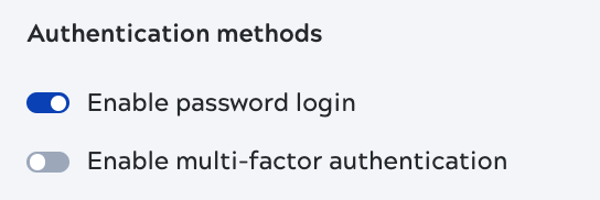 Password-based authentication