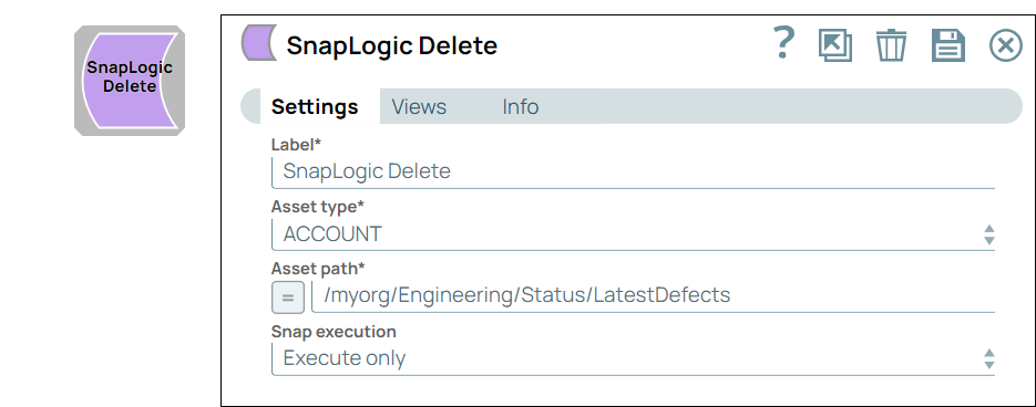 SnapLogic Delete Overview