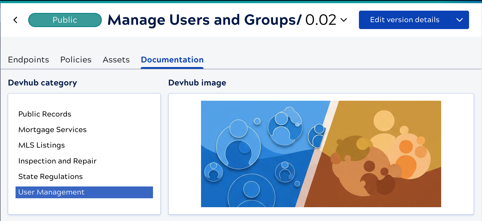 Choose the category from the Documentation tab