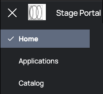 Developer Portal navigation menu