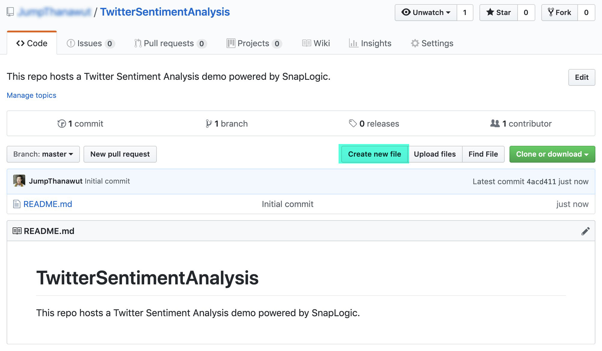 GitHub Repositories page