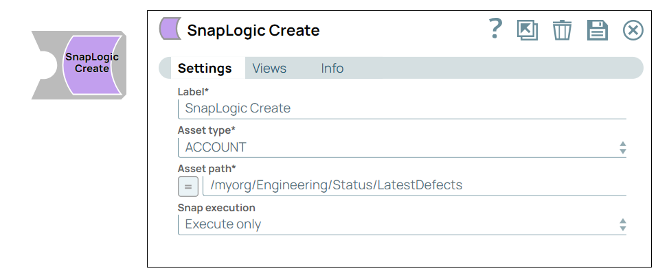 SnapLogic create Overview
