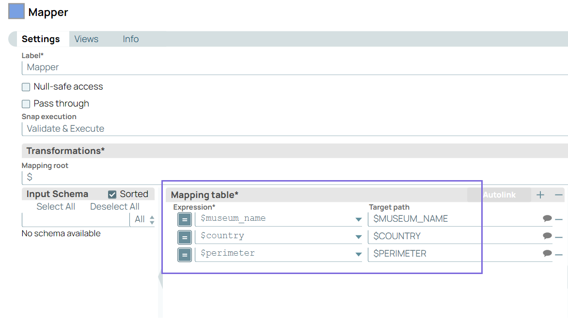Mapper Configuration