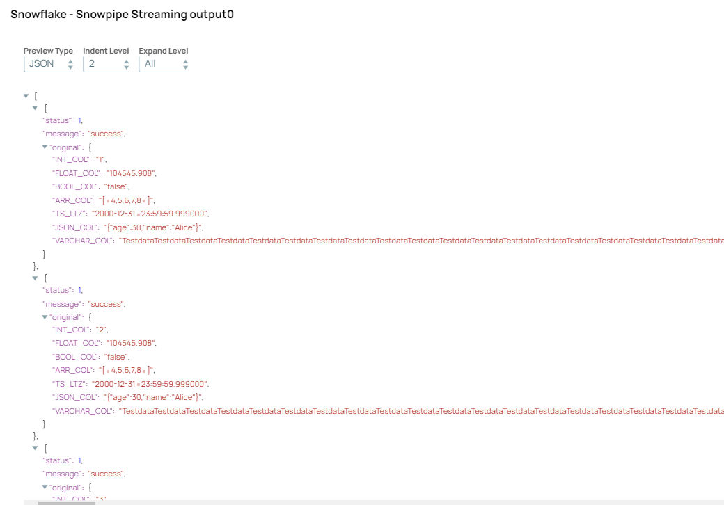 snowpipe-streaming-output