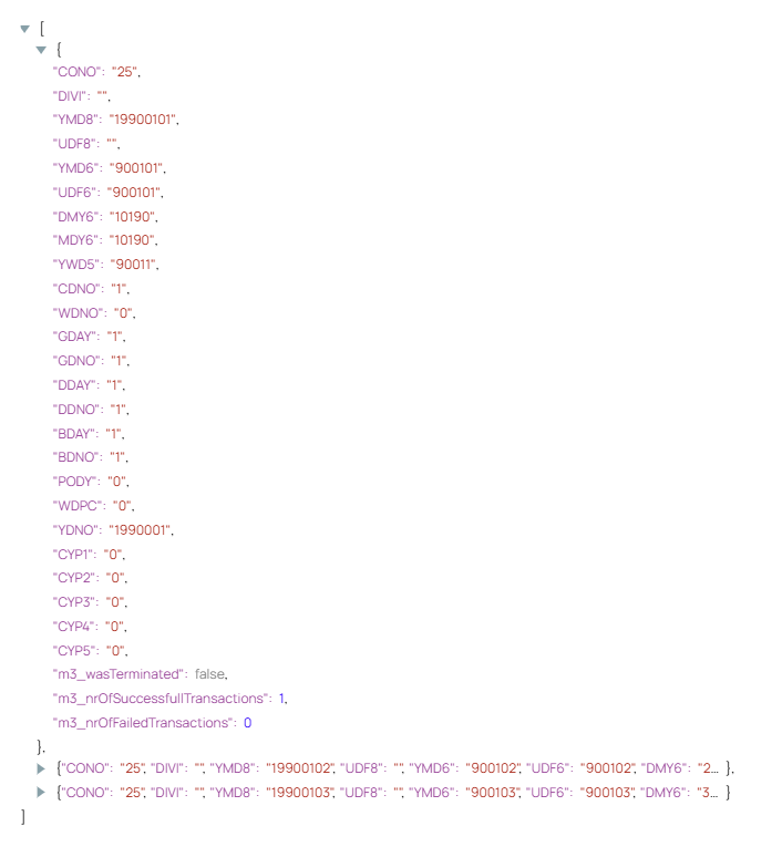Infor M3 Output