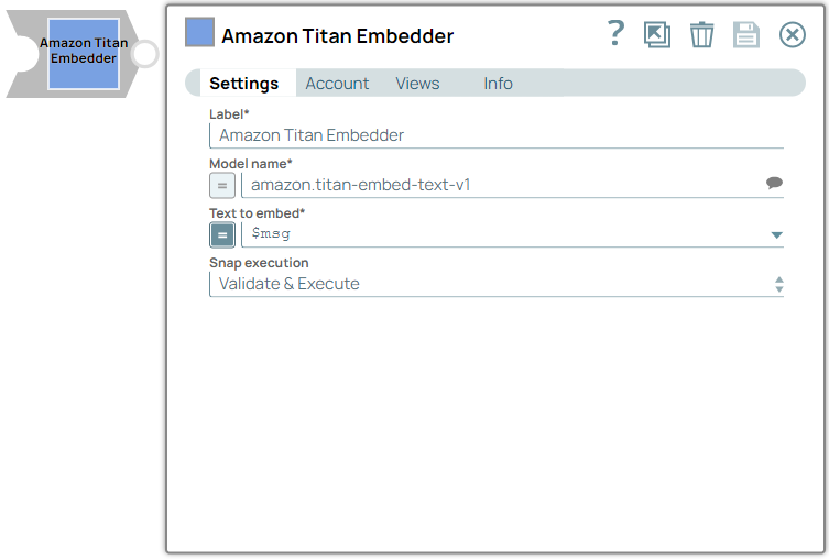 Amazon Titan Embedder Overview