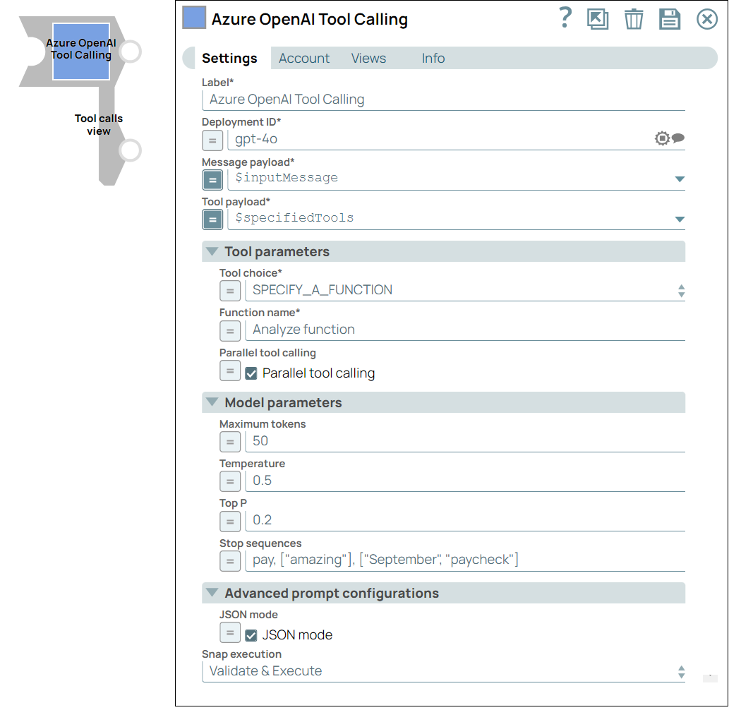 Azure OpenAI Tool Calling