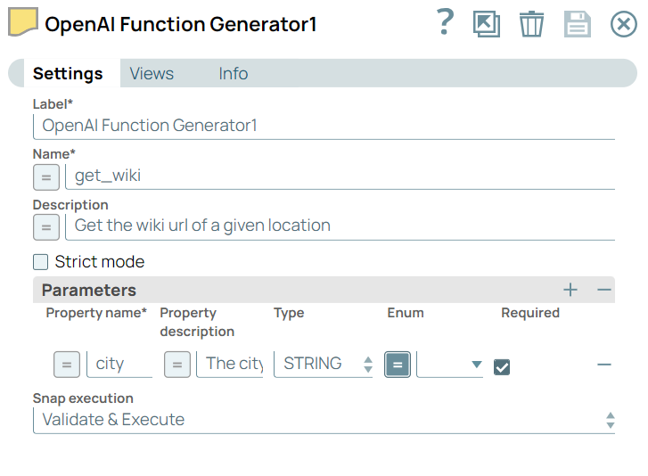 Get Wiki Snap Configuration