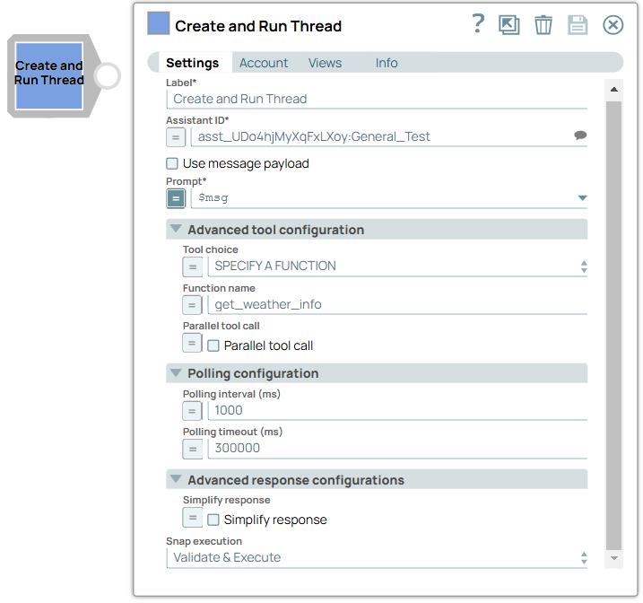 Create and Run Thread Overview