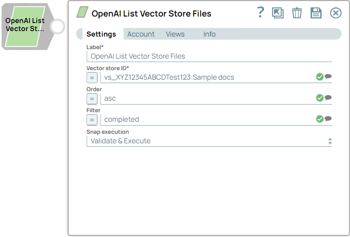 OpenAI List Vector Store Files Snap Overview