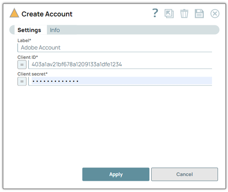 Unstructured Adobe Account