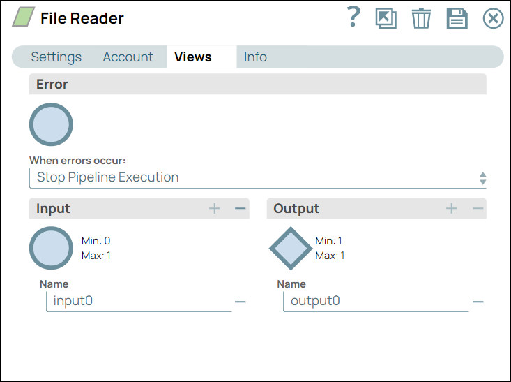 Input Output Views