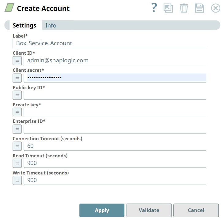 Box Service Account Overview