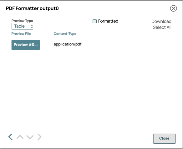 PDF FormatterSnap Output