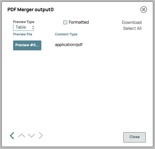PDF Merger Snap Output