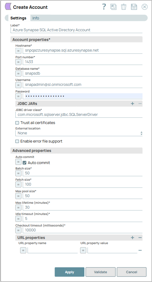 Azure Synapse SQL Entra Account Configuration