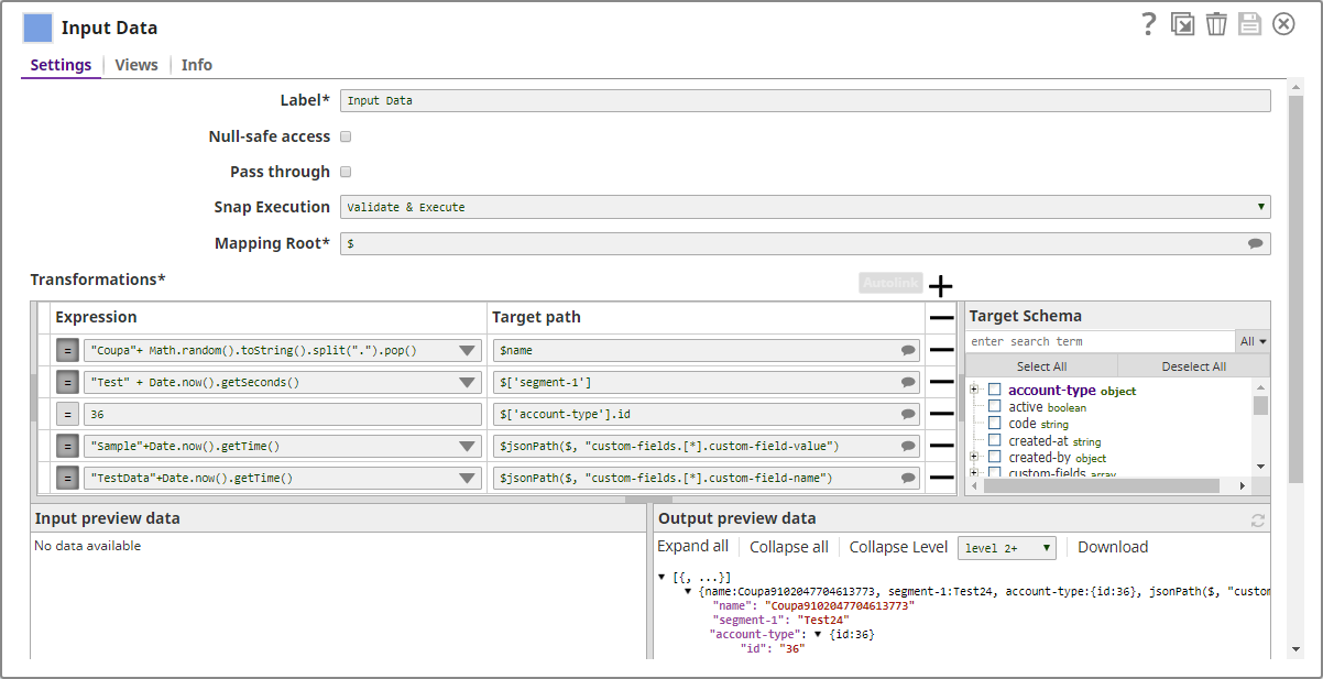 Mapper Settings