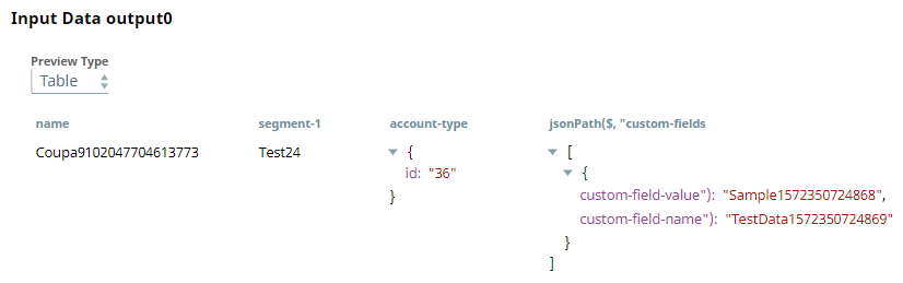 Mapper Output