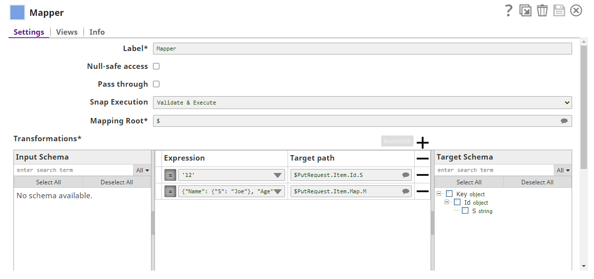 Mapper path mappings configuration