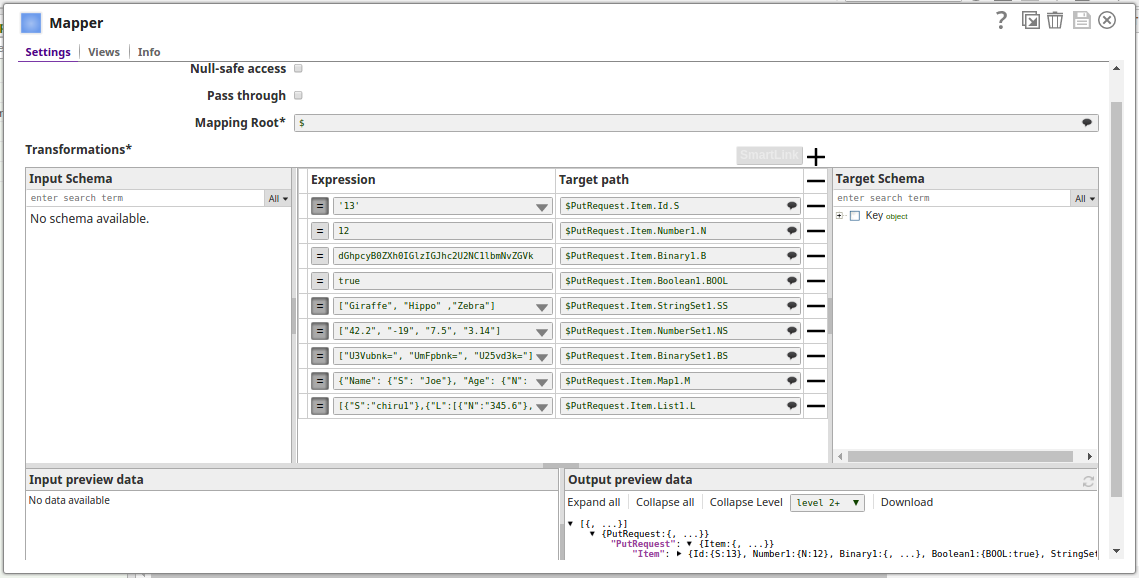 Mapper with Set types