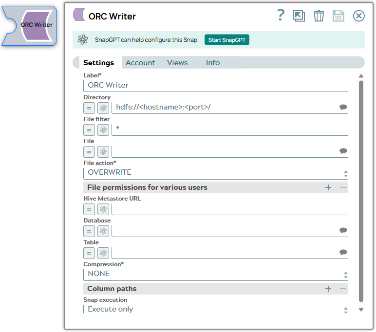 orc-writer-snap