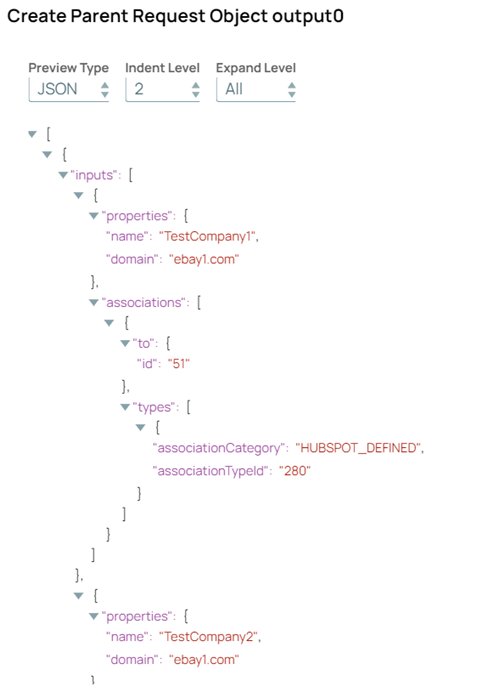Mapper Snap output