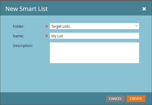 Configuring Smart List details