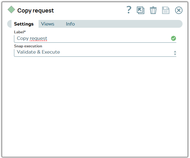 Settings of Copy Snap.