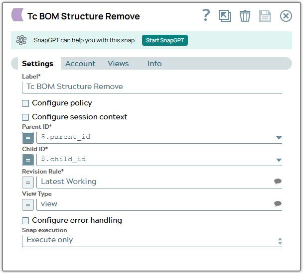 Settings tab of snap to show example values.
