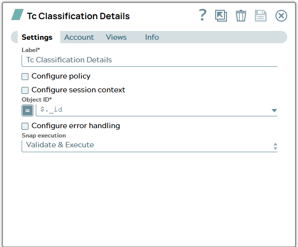 Settings tab of snap to show example values.