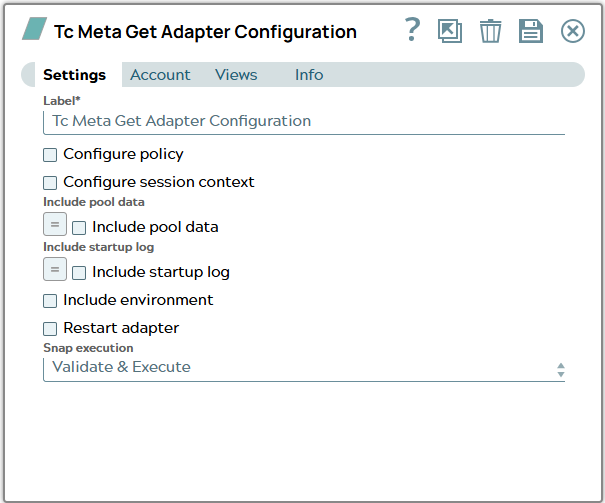 Settings tab of snap to show example values.