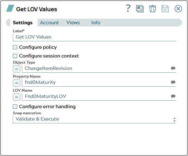 Settings tab of snap to show example values.