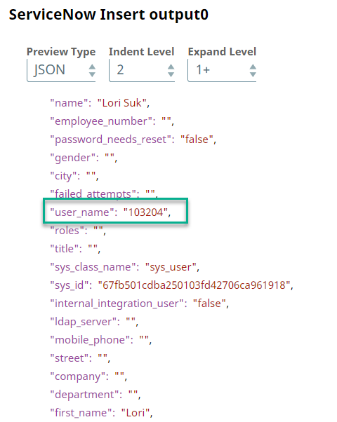 Creating Employee Record in ServiceNow