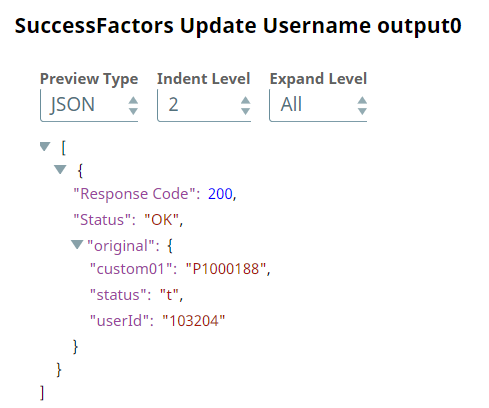 Updating the Employee Record in SuccessFactors