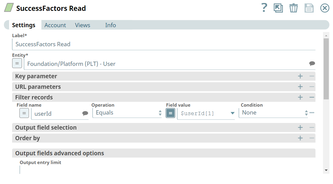 Fetching User Details from SuccessFactors