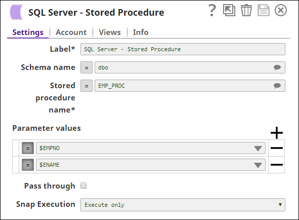 SQL Server Stored Procedure Example Pipeline
