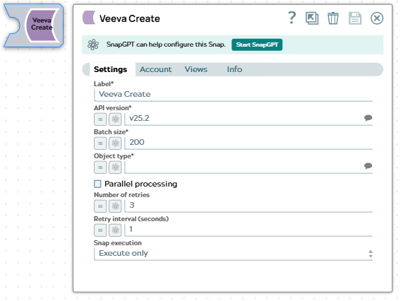 Veeva Create Snap overview