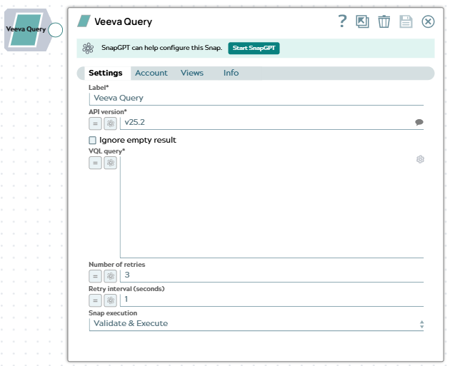 Veeva Query Snap overview