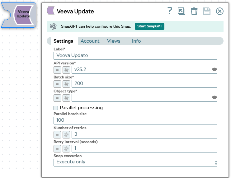 Veeva Update Snap overview